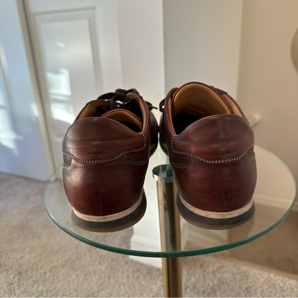 Magnanni 18457 Leather Perforated Sneaker in Brown - Picture 9 of 14